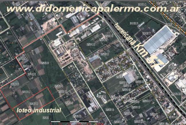 Lotes industriales en venta en Escobar