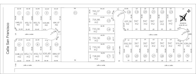 Venta lotes y terrenos en cuotas en zona norte