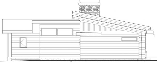 planos de casas de una planta tres dormitorios