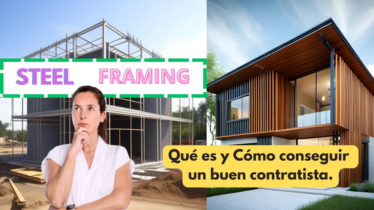 steel Framing sistema de construcción de casas en seco - en que consiste