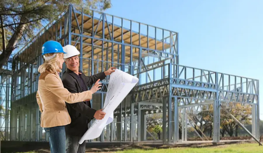 En el Steel Frame, es crucial usar anclajes químicos y mecánicos para asegurar la estructura a la base, y es necesario realizar un cálculo estructural detallado para garantizar la seguridad y la integridad del edificio.