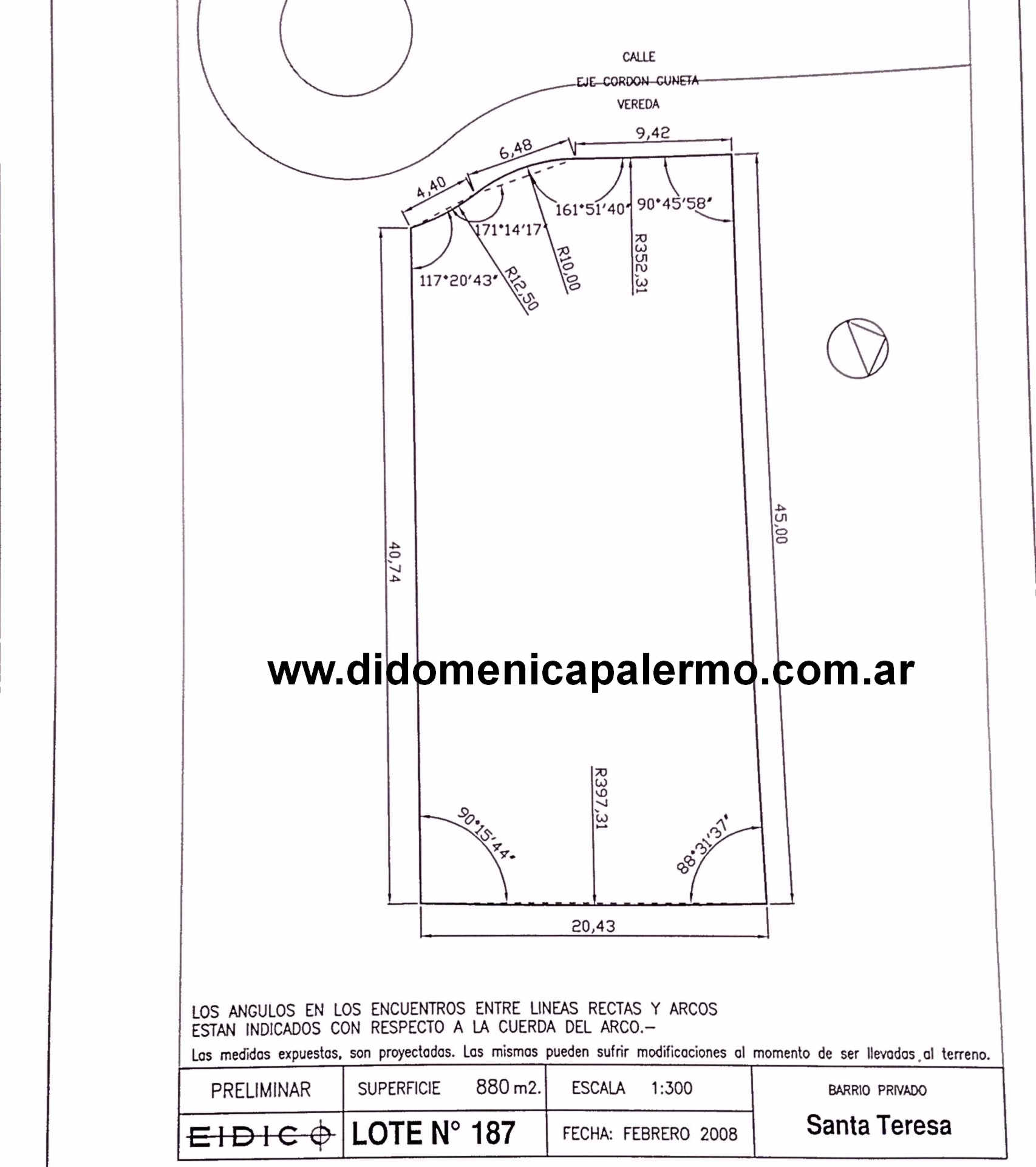 Lote en venta en Country Santa Teresa Villa Nueva Tigre